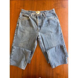 L.L. Bean Vintage Men's Classic Fit Straight Leg Denim Jeans - Size 36x32